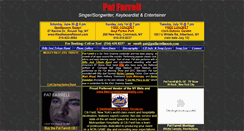 Desktop Screenshot of patfarrellmusic.com